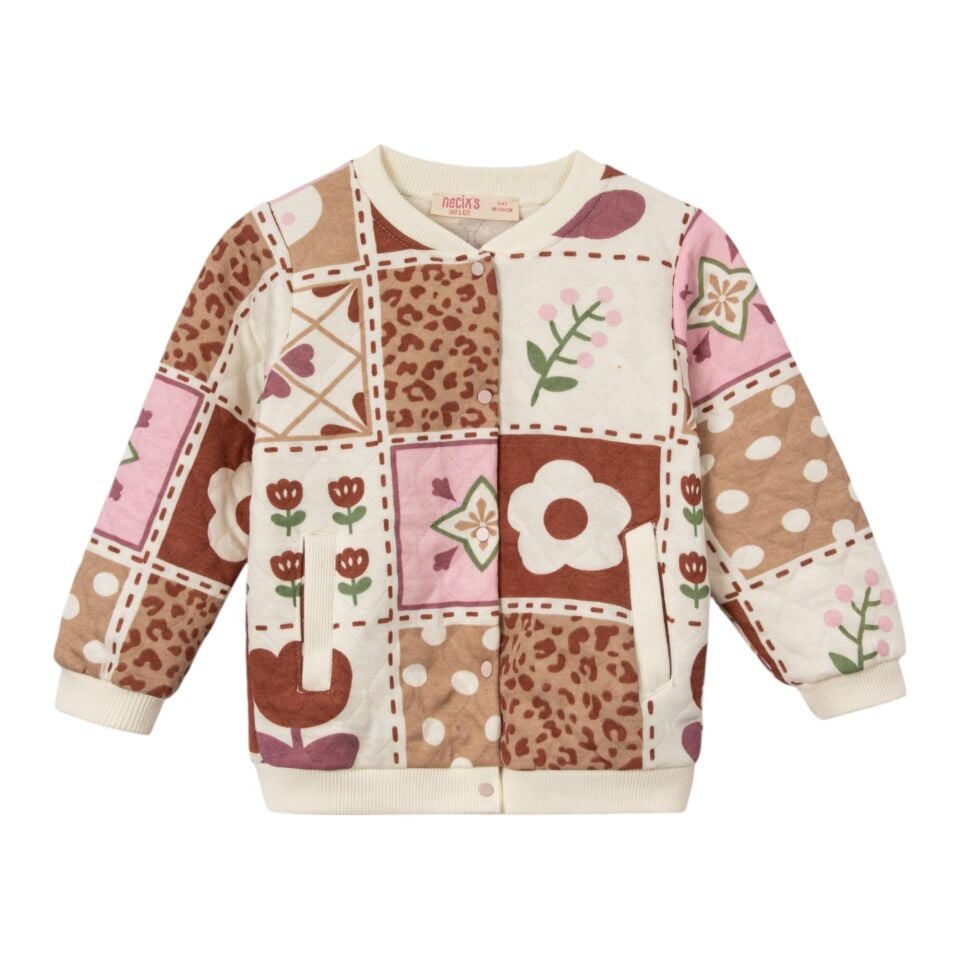 Kız Çocuk Ceket Sweatshirt, Kız bebek Çocuk Ceket sweat